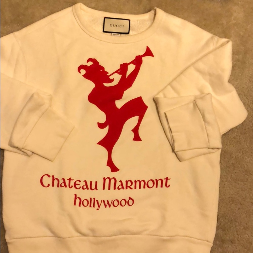💯 Authentic Gucci Chateau Marmont Sweatshirt